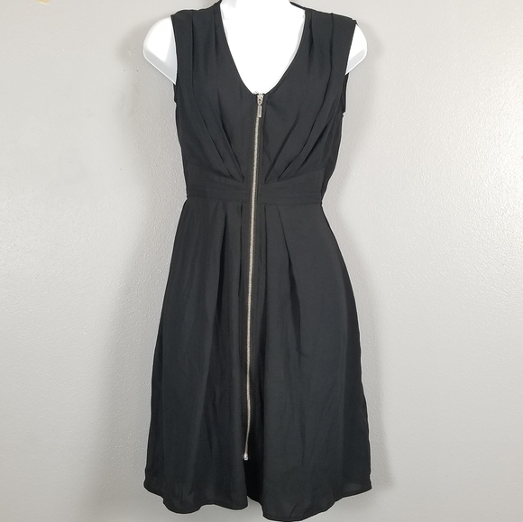 H&M Dresses & Skirts - H&M black zip up dress cheap sz 2